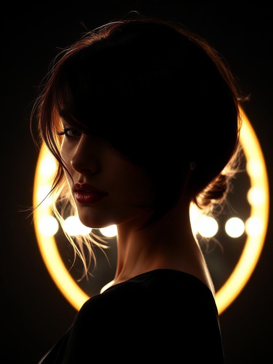 Precision luxury haircut styling